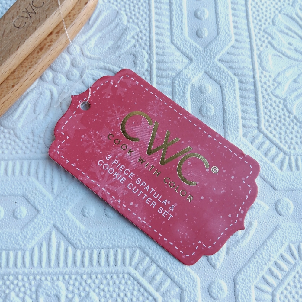 CWC Spatula & Cookie Cutter Set 3 pc - Picture 9 of 11